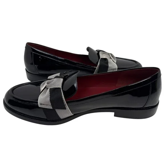 Kate Spade Womens Leandra (K9539) Loafer Bow Black Size 9.5 - Picture 6 of 15